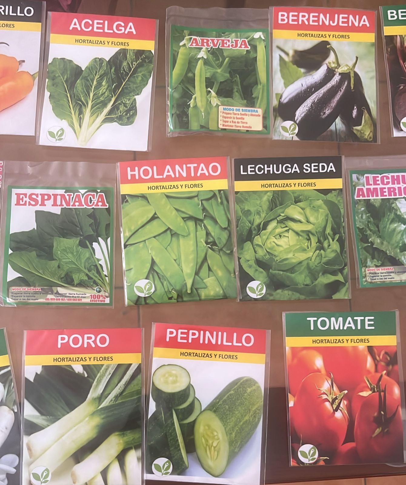 KIT DE SEMILLAS DE HORTALIZAS - Imagen 3