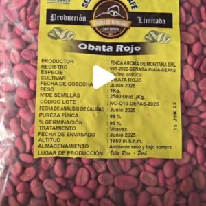 SEMILLAS DE OBATA ROJO